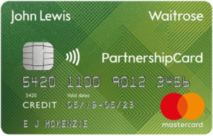 John Lewis Partnership credit card