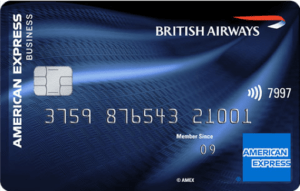 British Airways American Express Accelerating Business credit card