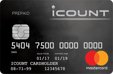 icount Prepaid Mastercard