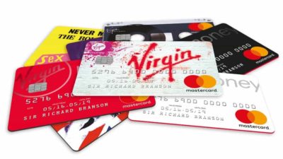 A selection of Virgin Money credit cards