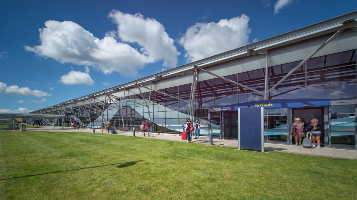 London Southend Airport, from where Esken Limited operates