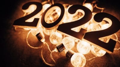 2022 new year concept image