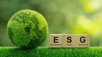 ESG concept of environmental, social and governance.