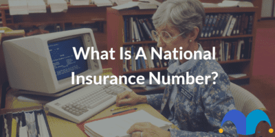 Older worker with the text “What is a National Insurance number?” and The Motley Fool jester cap logo