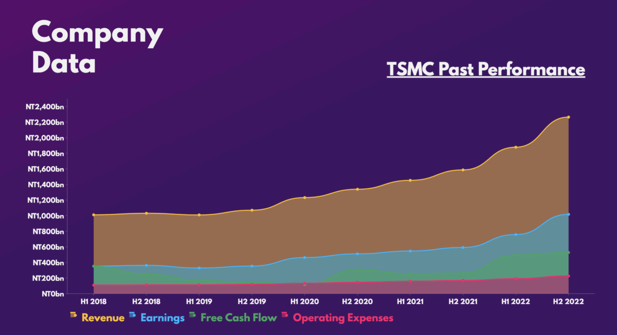 TSMC Past Performance.