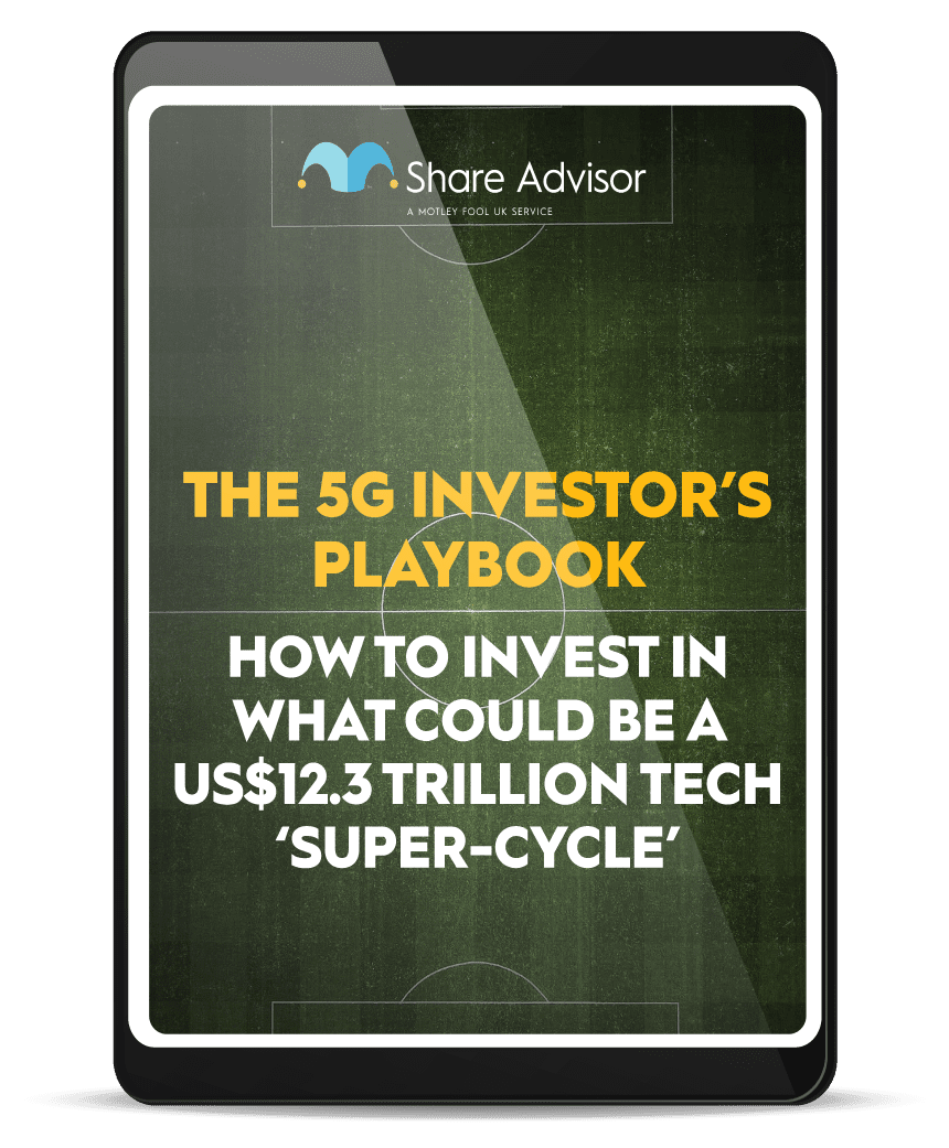 Report cover: The 5G Investor's Playbook - How to Invest in What Could be a US$12.3 Trillion Tech 'Super-Cycle'