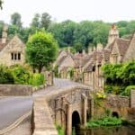 Picturesque Cotswold village of Castle Combe, England